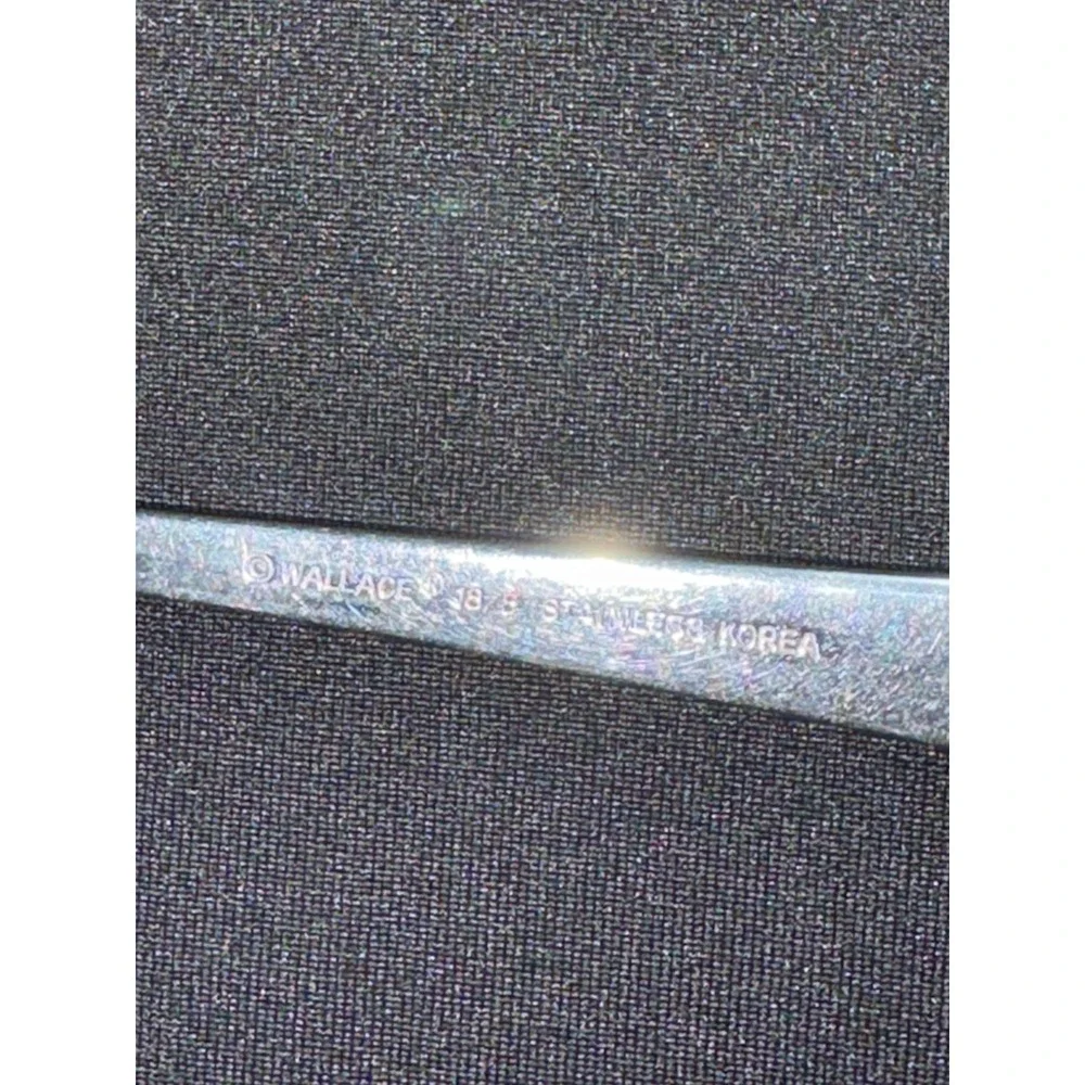 Wallace 18/8 Georgetown Stainless Steel 8 Teaspoons 6
